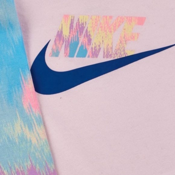 NIKE • Baby & Toddler Girl Nike Bodysuit & Tie-Dye Leggings Set - Picture 6 of 7
